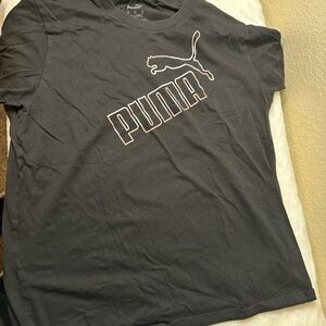 Puma tshirt black size medium